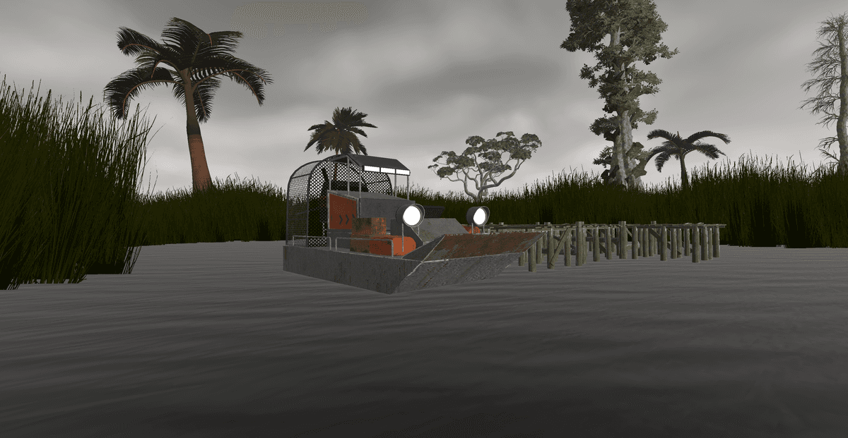 Airboat model