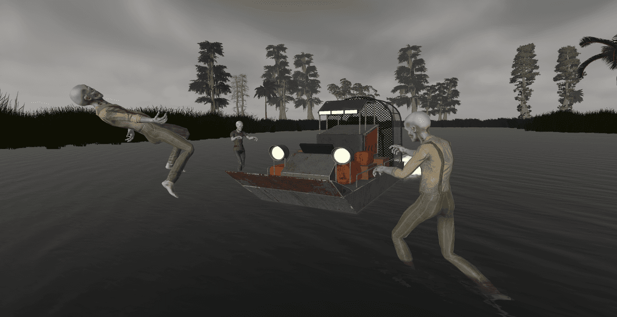 Zombies in the game
